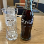 だもんで餃子 - 瓶のコカコーラ