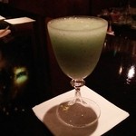 バー フラミンゴ - 相方特注のフレッシュキウイのカクテル