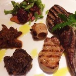 横浜馬車道 旬の肉料理イタリアン オステリア・アウストロ - 2014.12.  下田 本州鹿内臓盛り合わせ