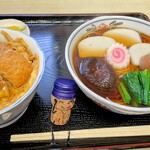 冨多葉 - おかめそば＆ミニカツ丼