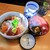 藤まつ寿し - 料理写真:ランチちらし寿司700円✨✨ワカメと豆腐のお吸い物付き(uωu*)    