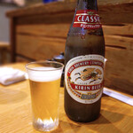 旬鮮台所 ひのゑ - 瓶ビール キリンクラシックラガービール