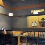 炭焼 うな富士 - 店内①