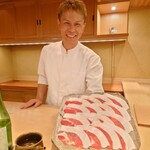 淡流 - 中江店主と猪肉