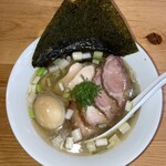 麺や晴心 - 特製手揉み中華そば・塩