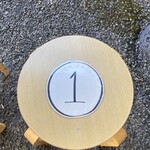 麺や晴心 - 1番の椅子は私の指定席　笑