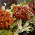 3丁目の車 - チャンジャ盛り合わせ