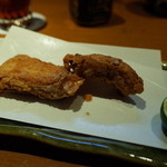 ふぐ 福治 - ふぐ唐揚げ 2014.12.2x