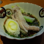 ふぐ 福治 - ふぐちり この日は女将さんが 2014.12.2x