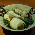 ふぐ 福治 - ふぐちり この日は女将さんが 2014.12.2x