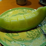 ふぐ 福治 - 静岡県袋井市 永田正己さん(生産者No.388)のクラウンメロン 2014.12.2x