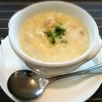 ビストロカフェ　ラピス - ★本日の食べるスープ(キャベツとチキンのロワイヤル)