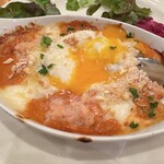 アフタヌーンティー・ティールーム - 半熟玉子が、ほらっ、おいちちょうー(^o^)