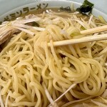 ラーメンショップ - 麺は柔らか目が美味い