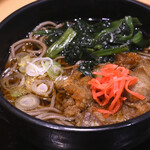 よもだそば - 料理写真:馬モツの唐揚げそば＠税込750円