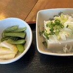 ウオゴコロ - お漬物&やっこ