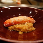 表参道うかい亭 - タラバガニのヴァプール リゾットと共に 2014.12.2x