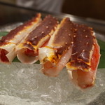 表参道うかい亭 - 特選素材 タラバガニ 2014.12.2x