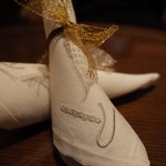 表参道うかい亭 - 素敵なナプキンのセッティング 2014.12.2x