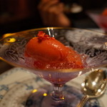 表参道うかい亭 - イチゴとロゼシャンパンのジュレ 2014.12.2x