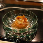 表参道うかい亭 - オマール海老とウニのジュレ ベルーガキャビアを添えて 2014.12.2x