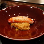 表参道うかい亭 - タラバガニのヴァプール リゾットと共に 2014.12.2x