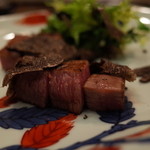 表参道うかい亭 - うかい特選牛ステーキ 黒トリュフの香り 2014.12.2x