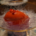 表参道うかい亭 - イチゴとロゼシャンパンのジュレ 2014.12.2x