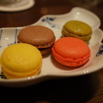 表参道うかい亭 - 小菓子（マカロン） 2014.12.2x
