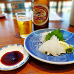 まるは食堂 - お刺身（いか）