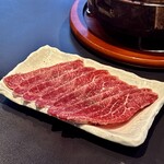 炭火焼肉くらた - 牛ほほ肉・塩(\850)
