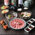 飛騨牛焼肉・韓国料理 丸明 - 料理写真:コースメニュー(例)