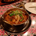 アカーシュ - ジンガ・ベイガン（エビ、ナス、トマト）（2014年12月）