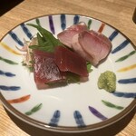 蒸し屋清郎 - お刺身2種、そうこんくらいでイイのよ！