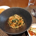 アズーリ クラシコ - メイン料理とパスタのハーフ＆ハーフ 2200円