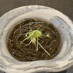 銀座 四代目 高橋屋 - すっぱいモズクス