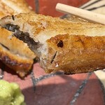 銀座 四代目 高橋屋 - 皮パリッパリ味はふっくら