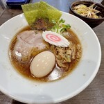 本丸亭 - 中華そば（煮干し）
      ※ ネギ飯セット····················1,380円