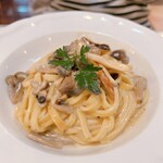 キャナリィ ロウ 鶴見緑地店 - 生パスタ きのこのクリームソース