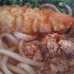 中央軒 鳥栖駅店 - 天ぷらうどん450円