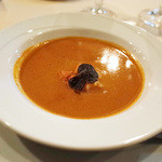 サンク・オ・ピエ - クリスマスディナー2014(10000円・外税)のオマール海老のリッチなビスク