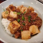 手打ち蕎麦 ほてい家 - 麻婆豆腐丼