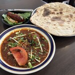 サベラ ティッカ ビリヤニ - カラチ風ラムカライセット＋シッカバブ 全景