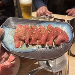 万両 - みぞれねぎ塩牛タン