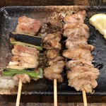 MOJA - 料理写真:ねぎま、はつもと、せせり