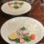 ひろしま八雲 - フグ刺身　1人前づつ