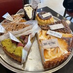 オー バカナル - デザートメニュー（実物見本）