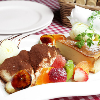 There is a wide variety of desserts ★It's a different experience for adult women!