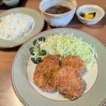 津久志亭 - 豚ヒレカツ定食