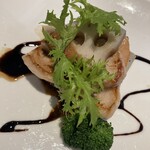 アニバーサリー - 日替わりランチ　豚ロースのバルサミコ酢味